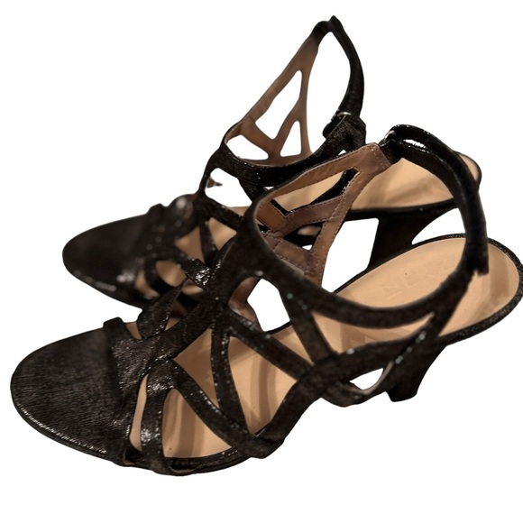 Naturalizer Women’s Sparkly Black Danya High Heel Shoes Size 8M - Picture 5 of 6